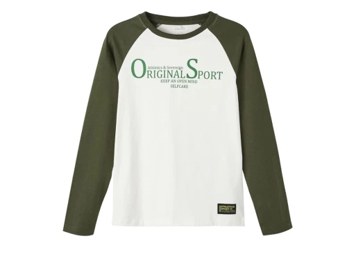 Name It white alyssum print t-shirt